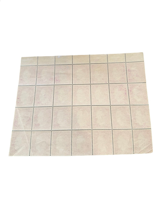 WW2 German Adolf Hitler Stamp Sheet 40 Reichspfennig | Third Reich Original