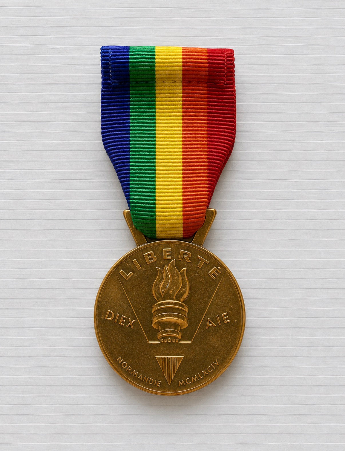 WW2 D-Day Operation Overlord 50th Anniversary Commemorative Medal 1944–1994