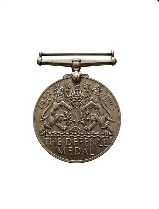 Original British WW2 Defence Medal 1939–1945 No Ribbon WWII Campaign Medal