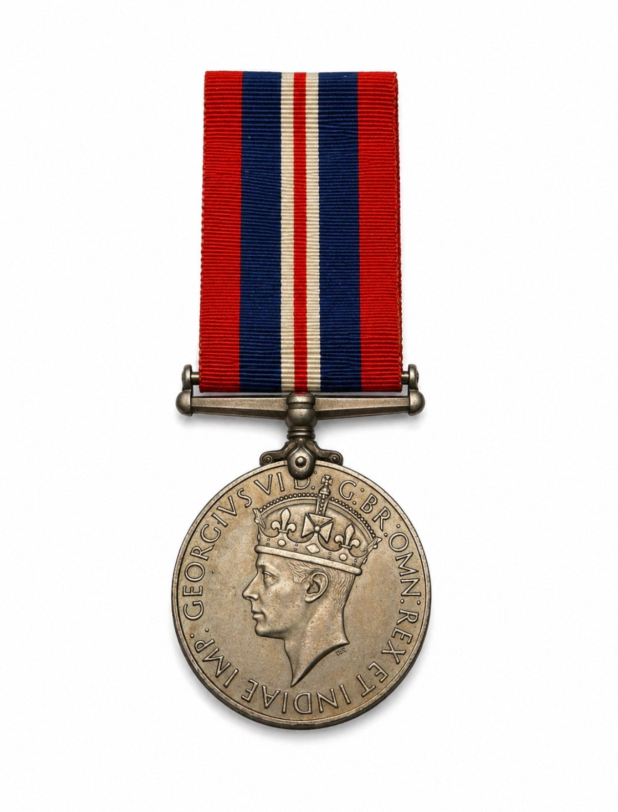Original WW2 British 1939–1945 War Medal With Ribbon – Full Size Campaign Medal