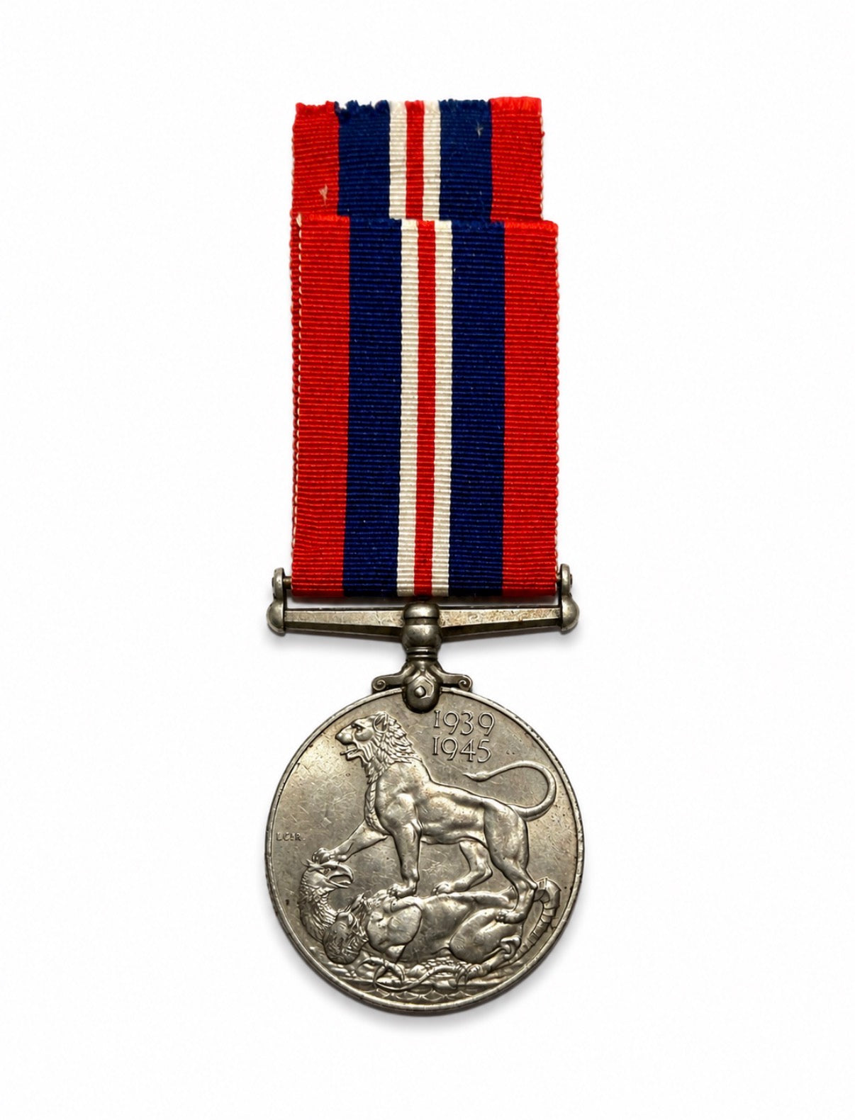 Original WW2 British 1939–1945 War Medal With Ribbon – Full Size Campaign Medal
