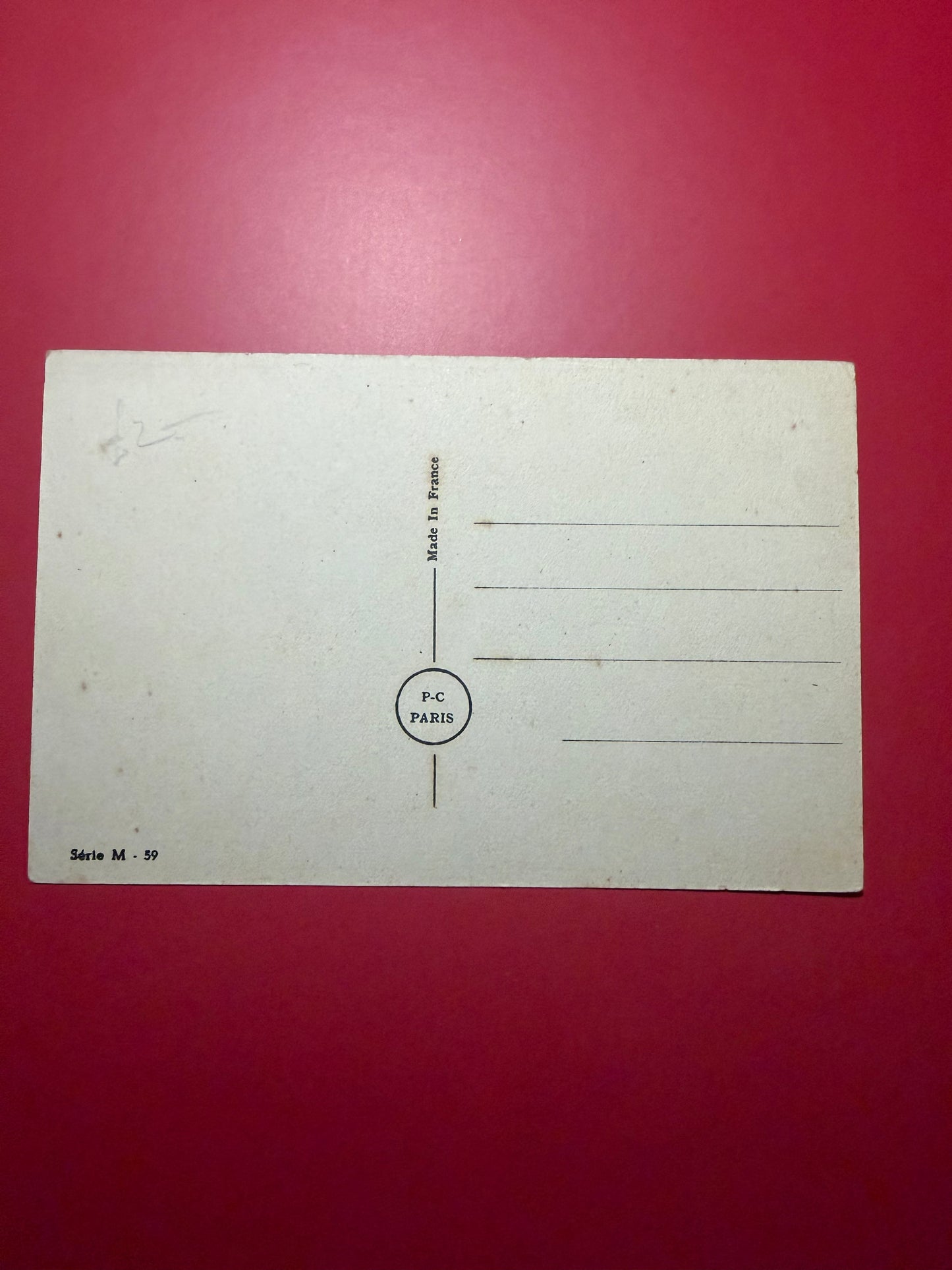 Original Vintage WW2/WW1 French Military Postcard – Trench Cartoon Barbed Wire Scene (P.C. Paris)