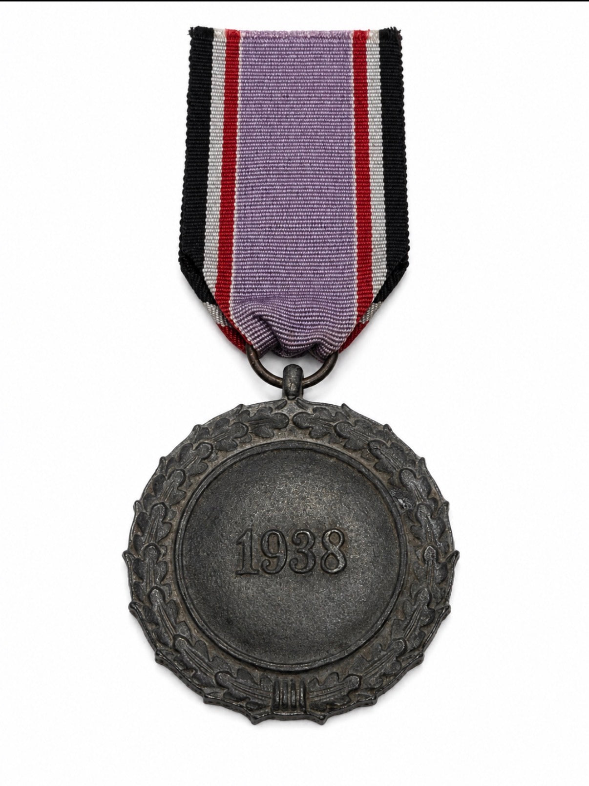 Original WW2 German Luftschutz Medal 2nd Class 1938 Air Defence Decoration With Ribbon