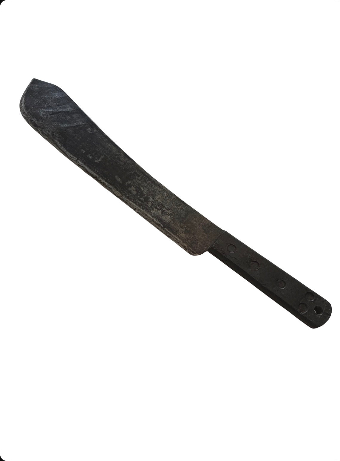 Original British WW2 Military Machete & Leather Scabbard Sheffield 1945 Jungle Fighting Knife