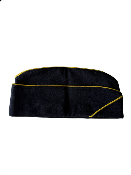 WW2 U.S. Marine Corps Wool Side Cap – USMC Dress Garrison Cap – Original Second World War Headgear