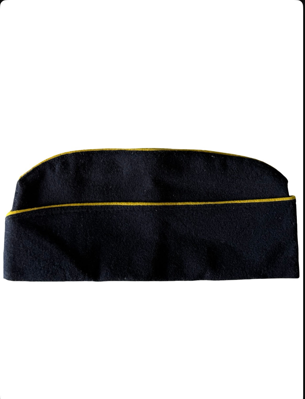 WW2 U.S. Marine Corps Wool Side Cap – USMC Dress Garrison Cap – Original Second World War Headgear