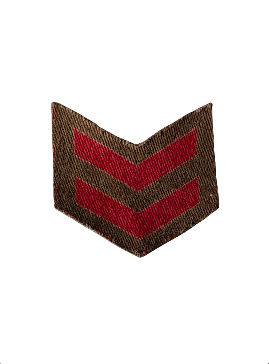 WW2 British Army Overseas Service Chevron Patch – Original Second World War Uniform Insignia