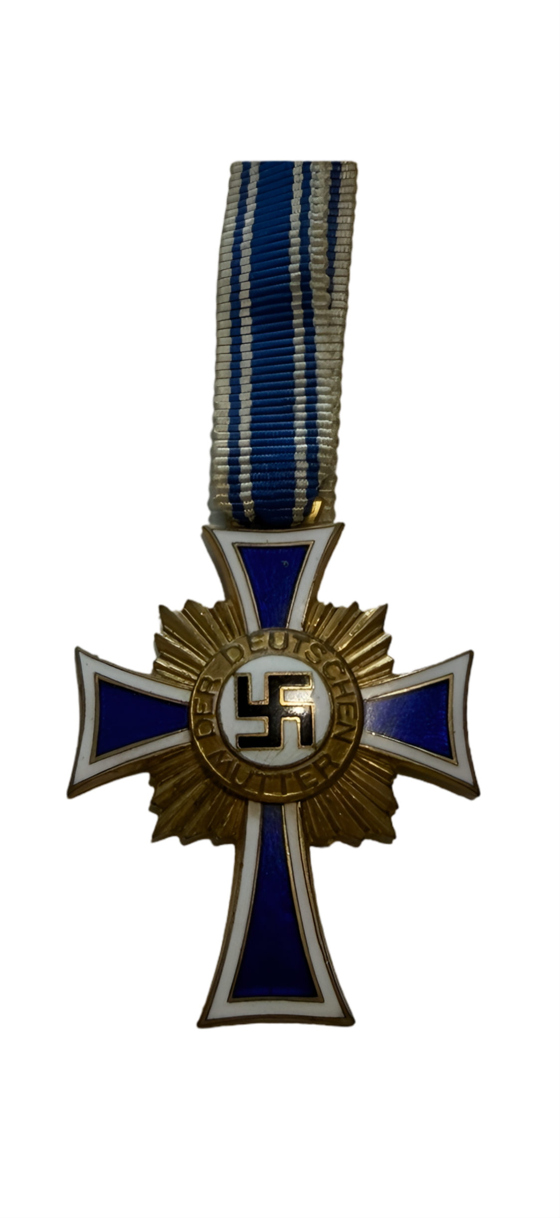 Original WW2 German Mother’s Cross Set – Bronze, Silver & Gold Grades Complete Trio